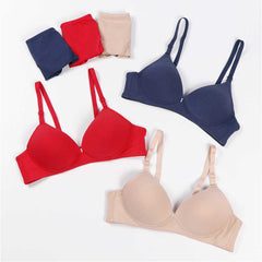 Pack of 3 Female Seamless Padded wire free Bra - My Vastra